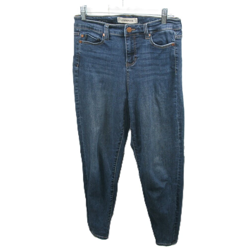 Liverpool High Rise Ankle Denim Jeans Size 6